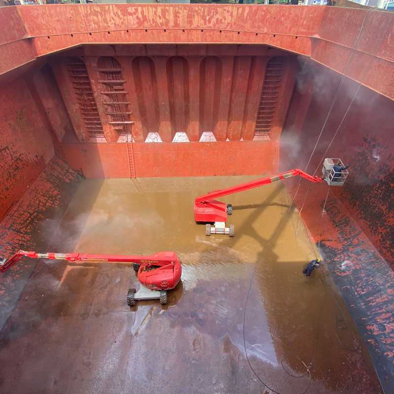 Bulk Carrier - Cargo Holds Treatment